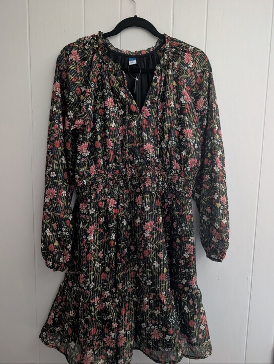 Old Navy Other - NWT Old Navy Floral & Metallic Boho Dress